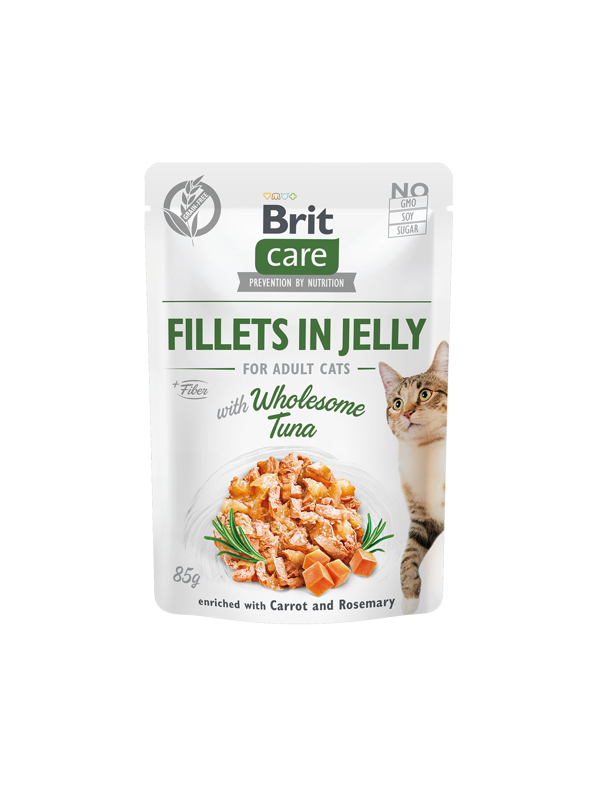 Brit Care Cat Pouch Wholesome Tuna in Jelly Brit Care Cat Pouch Wholesome Tuna in Jelly